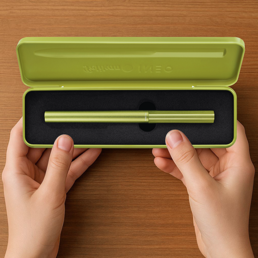 Füllhalter P6 Ineo Elemente Green Oasis inkl. Laser-Gravur