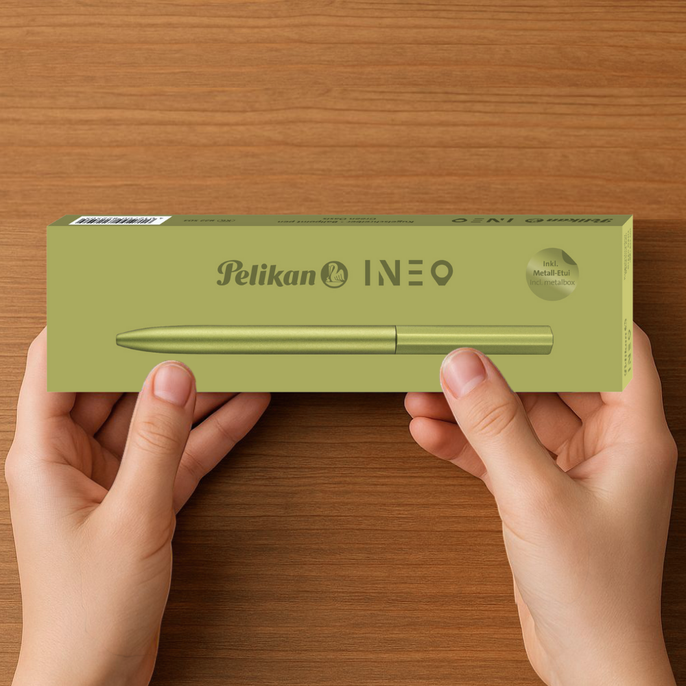 Kugelschreiber Ineo® Elements K6 – Green Oasis inkl. Laser-Gravur