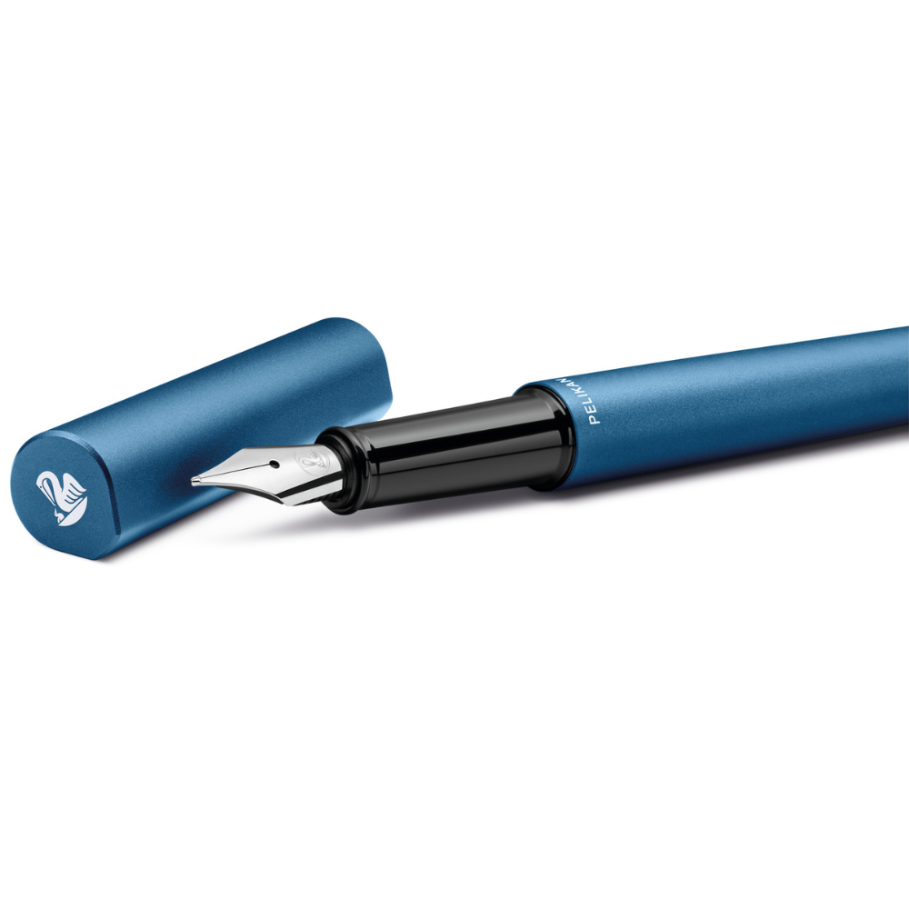 Füllhalter P6 Ineo Elemente, Ocean Blue inkl. Laser-Gravur