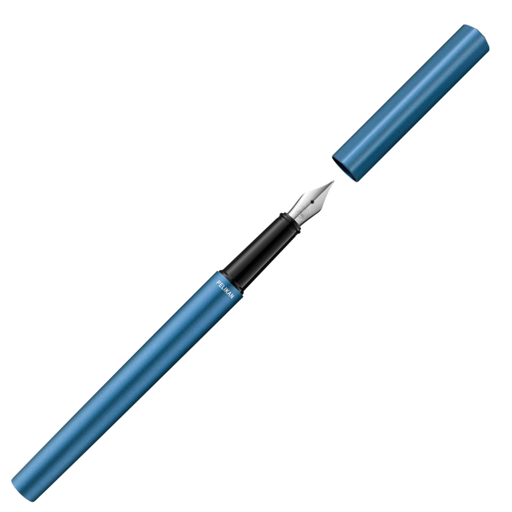 Füllhalter P6 Ineo Elemente, Ocean Blue inkl. Laser-Gravur