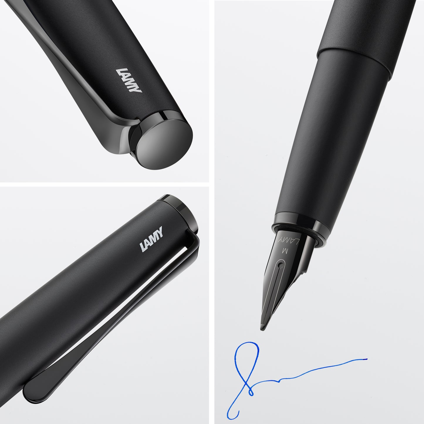 Füllhalter studio Lx 066 all black inkl. Laser-Gravur