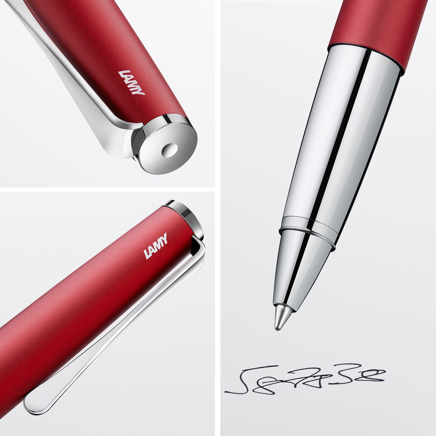 Tintenroller studio 367 royalred inkl. Laser-Gravur