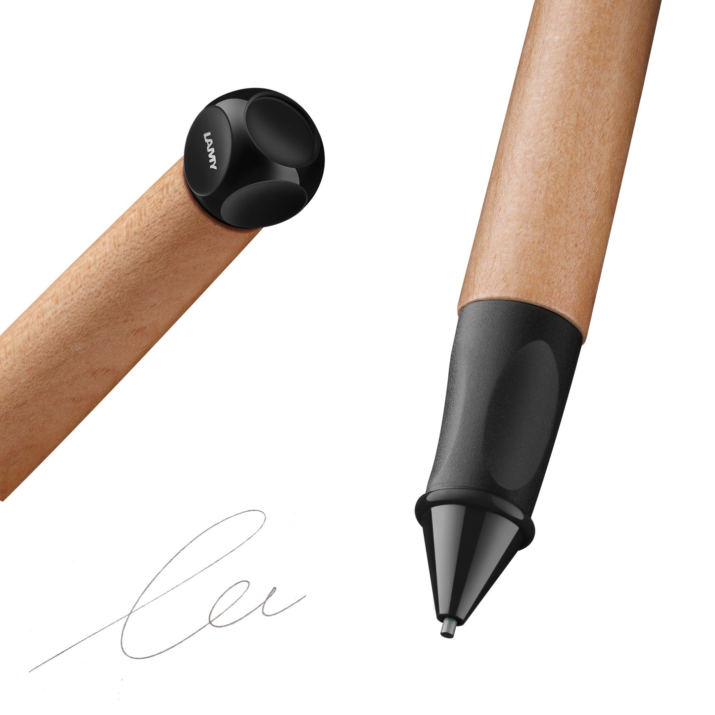 Schreiblernstift abc 109 black inkl. Laser-Gravur