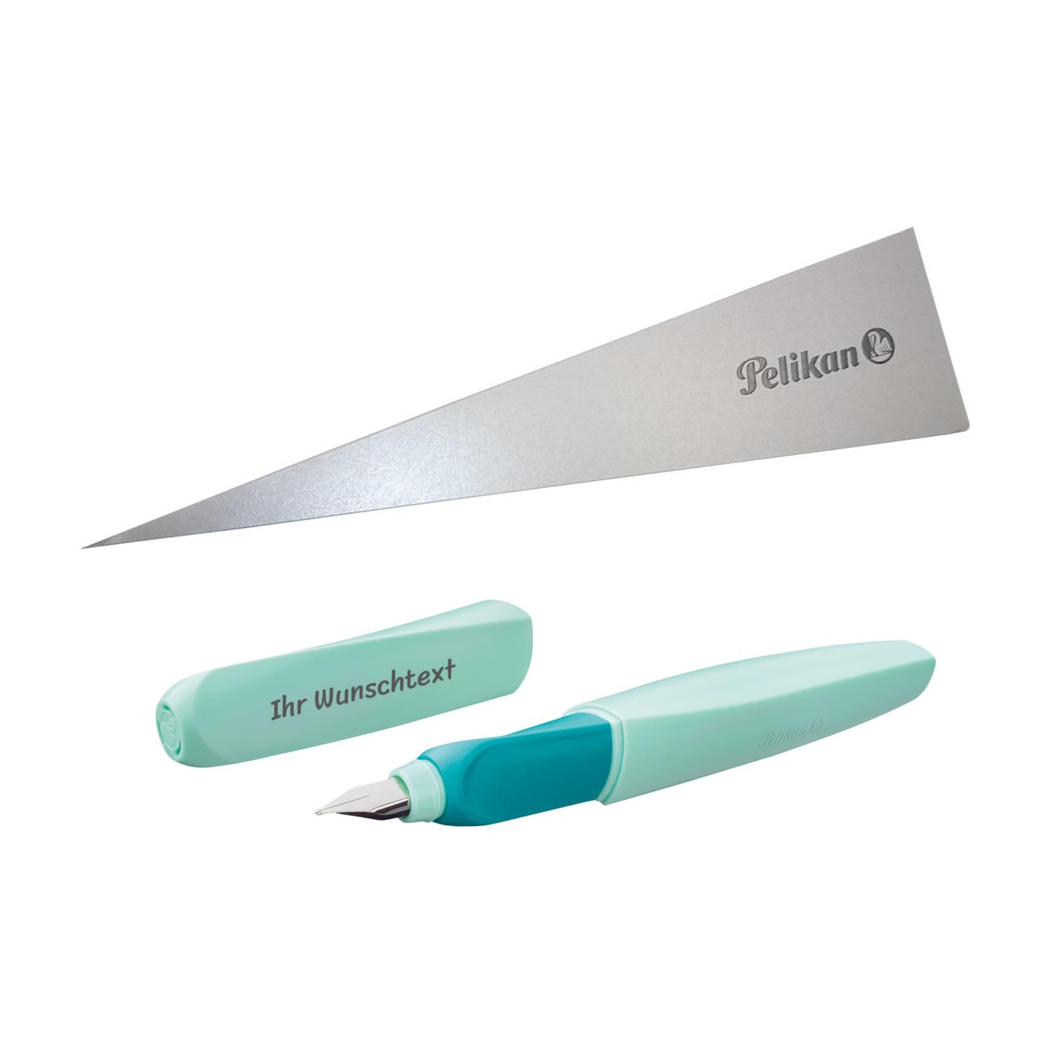 Pelikan Füllhalter Twist P457 Neo Home Pens mit of Mint – Laser-Gravur