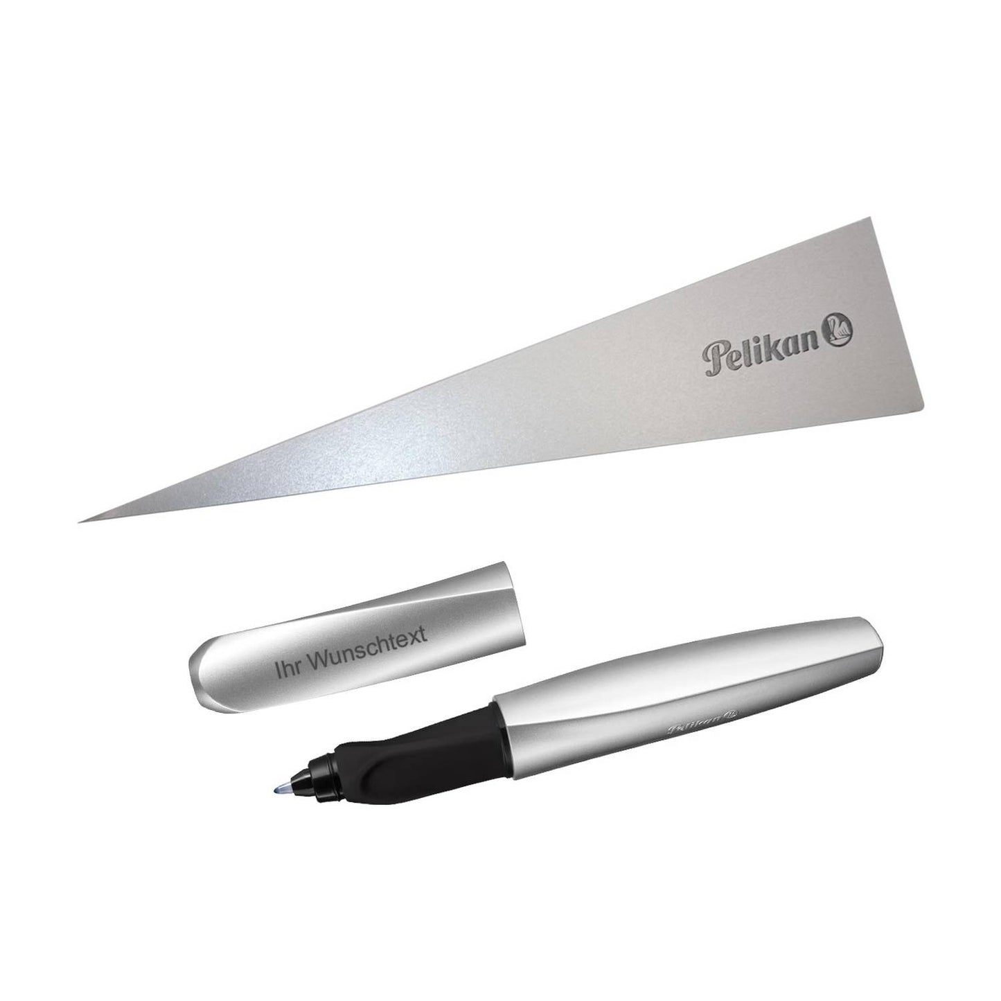 Tintenroller Twist R457 Silber mit Laser-Gravur