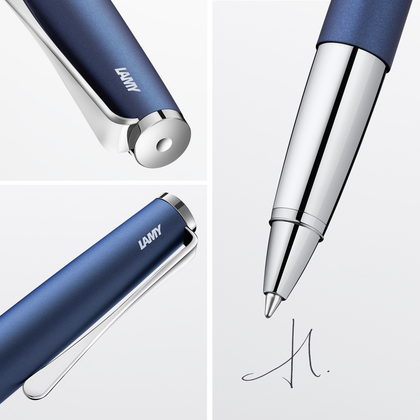 Tintenroller studio 367 imperialblau inkl. Laser-Gravur
