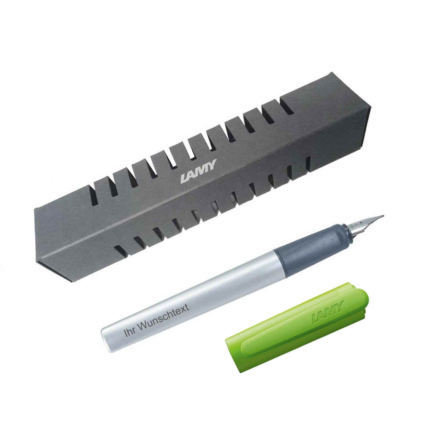 Füllhalter nexx 086 lime inkl. Laser-Gravur