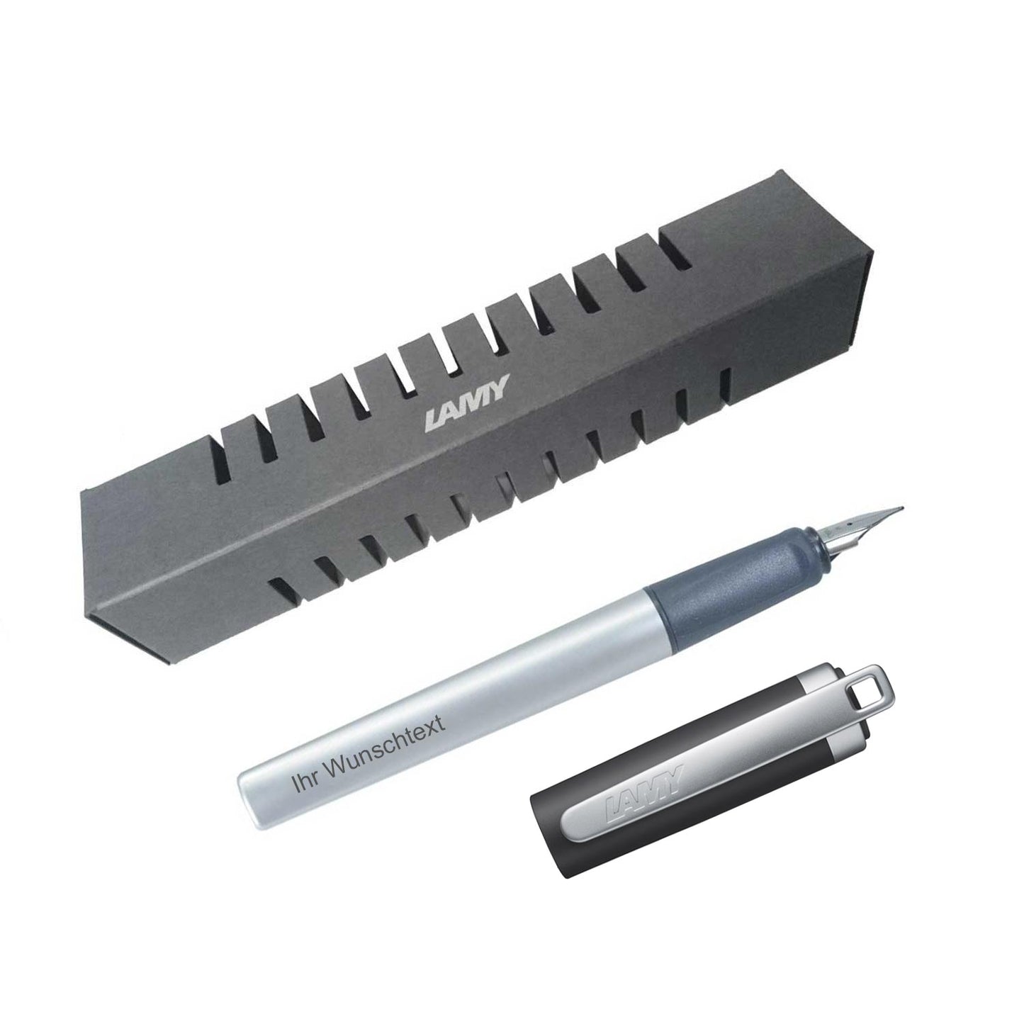 Füllhalter nexx M 088 anthracite inkl. Laser-Gravur