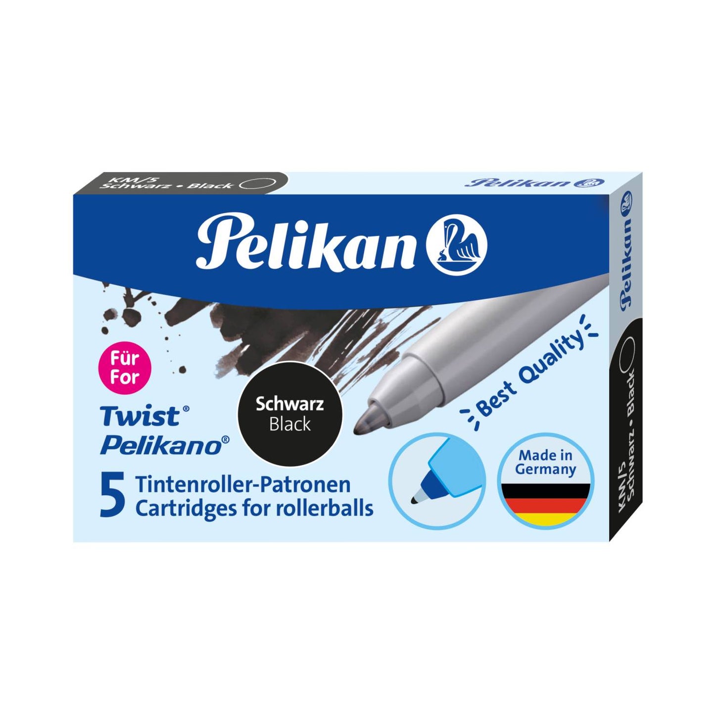 Tintenroller-Patrone KM/5 5er Pack