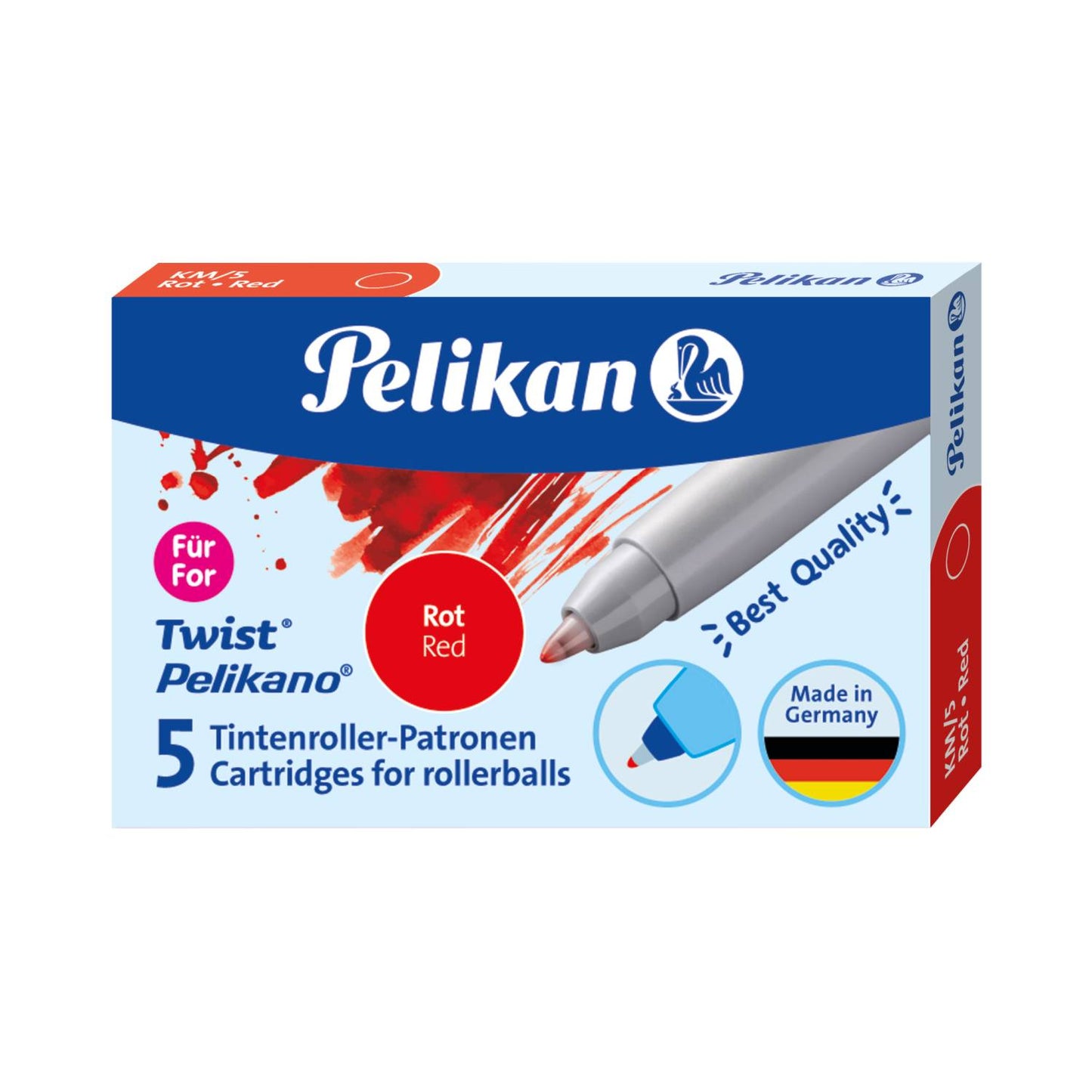 Tintenroller-Patrone KM/5 5er Pack