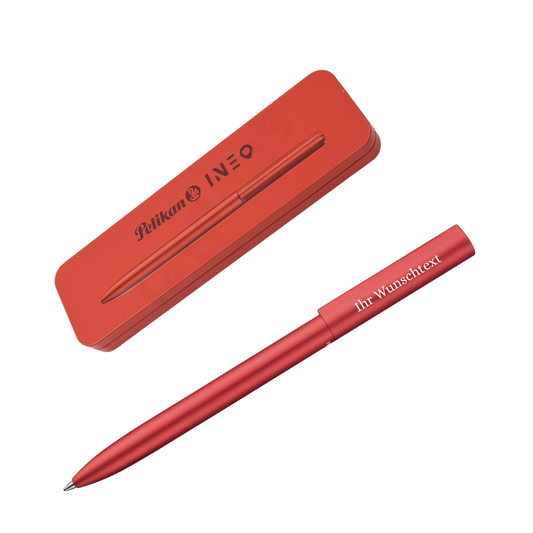 Kugelschreiber Ineo® Elements K6 – Fiery Red inkl. Laser-Gravur