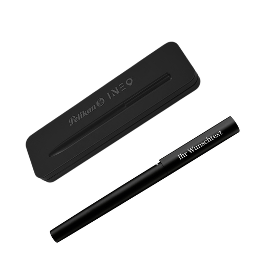 Füllhalter P6 Ineo Elemente Black Rock inkl. Laser-Gravur