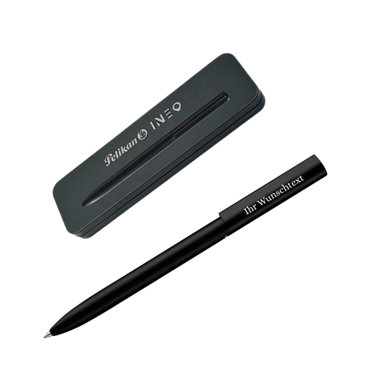 Kugelschreiber Ineo® Elements K6 – Black Rock inkl. Laser-Gravur