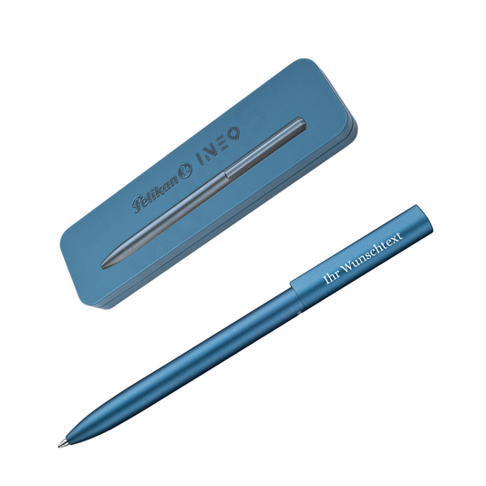 Kugelschreiber Ineo® Elements K6 Ocean Blue inkl. Laser-Gravur