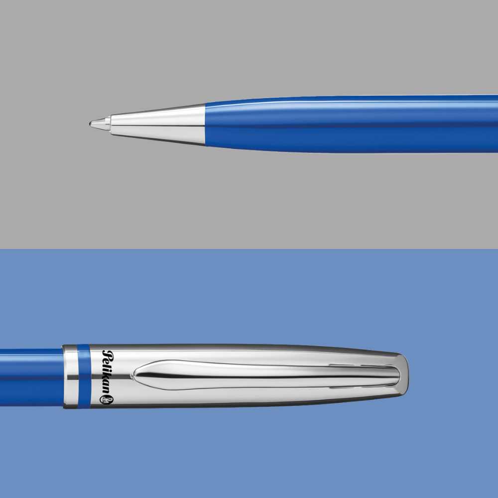 Pelikan Kugelschreiber K35 Jazz Classic Royalblau inkl. Laser-Gravur