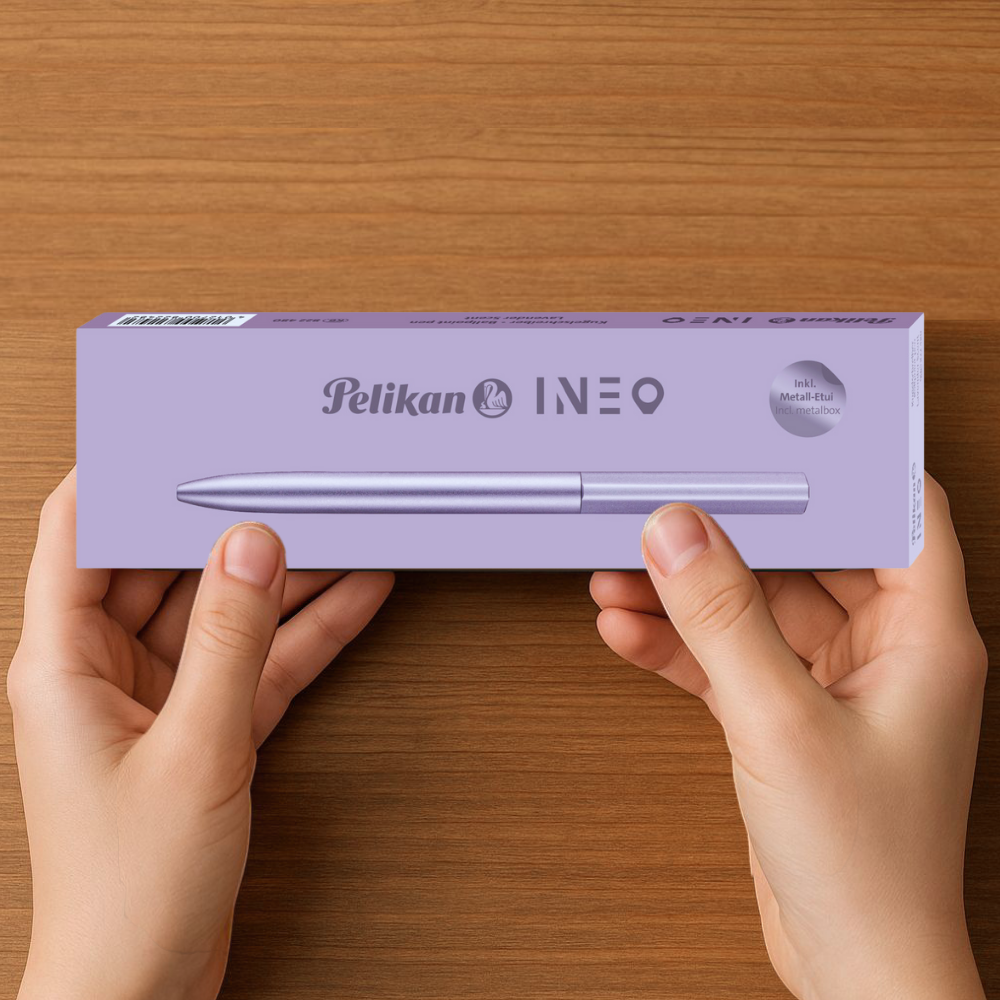 Kugelschreiber Ineo® Elements K6 – Lavender Scent inkl. Laser-Gravur