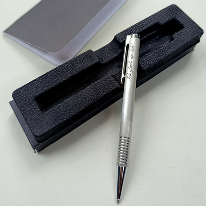 Kugelschreiber logo 206 brushed inkl. Laser-Gravur