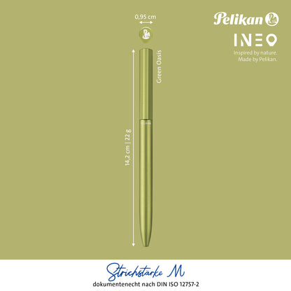 Kugelschreiber Ineo® Elements K6 – Green Oasis inkl. Laser-Gravur