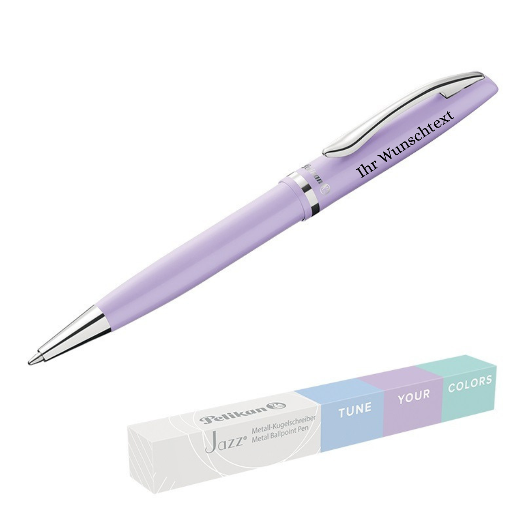 Pelikan Kugelschreiber Jazz Pastell K36 Lavendel inkl. Laser-Gravur