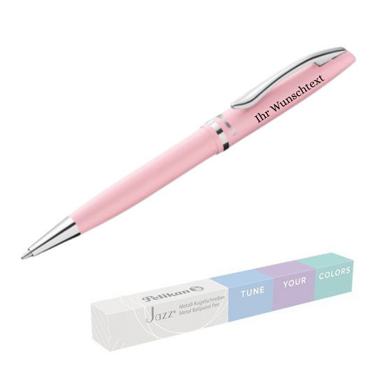 Pelikan Kugelschreiber Jazz Pastell K36 Rose inkl. Laser-Gravur