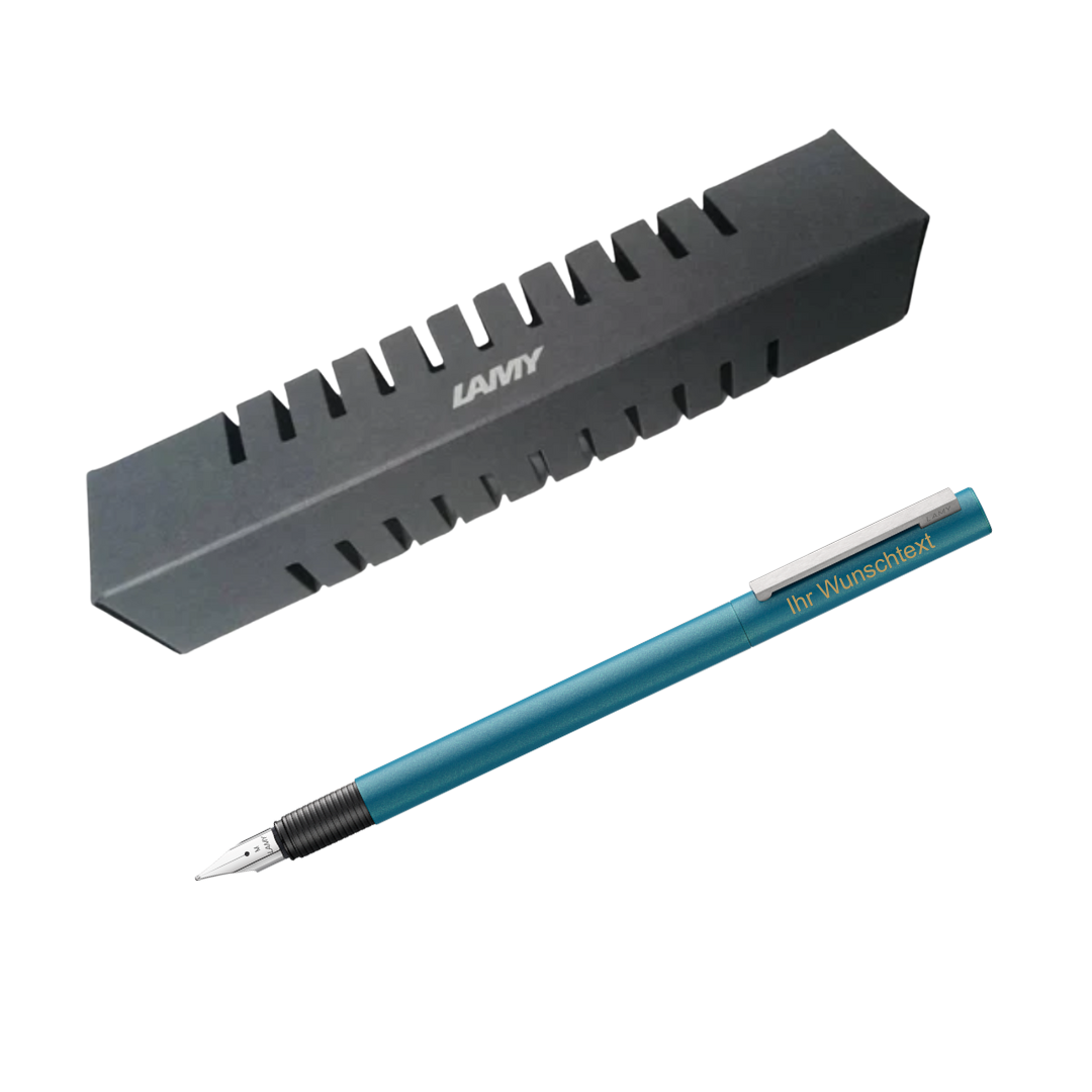 Füllhalter cp1 Aquamarine Modell 056  inkl. Laser-Gravur