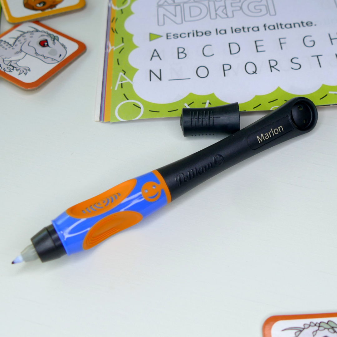 Tintenroller griffix® T2NBK Neon Black mit Laser-Gravur