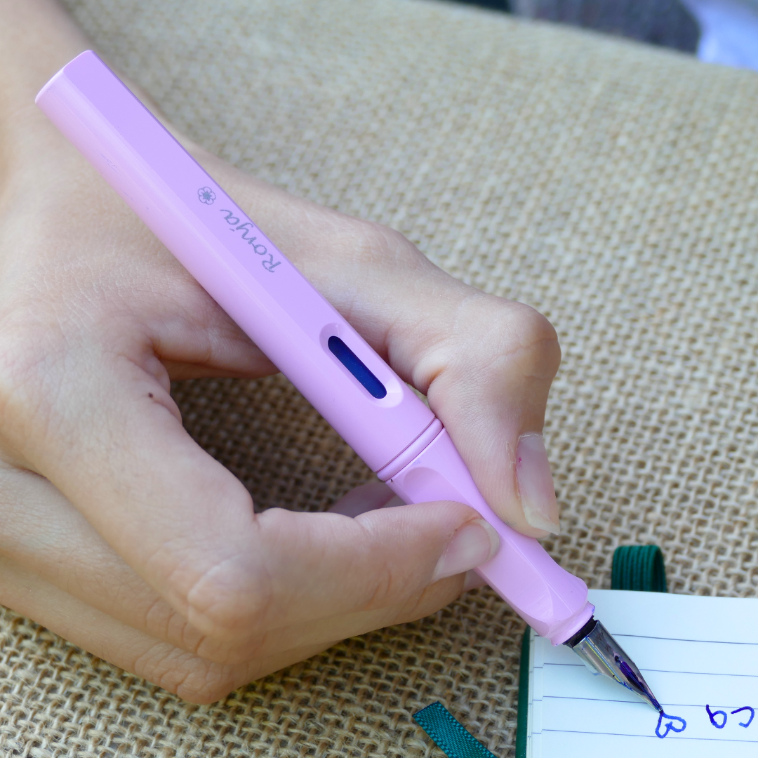 Füllhalter safari 0D2 lightrose (hellrosa) inkl. Gravur