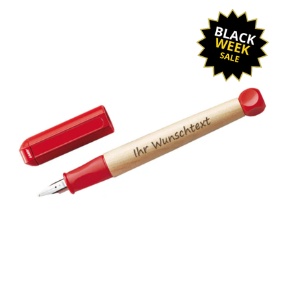 Füllhalter abc 10 rot inkl. Laser-Gravur