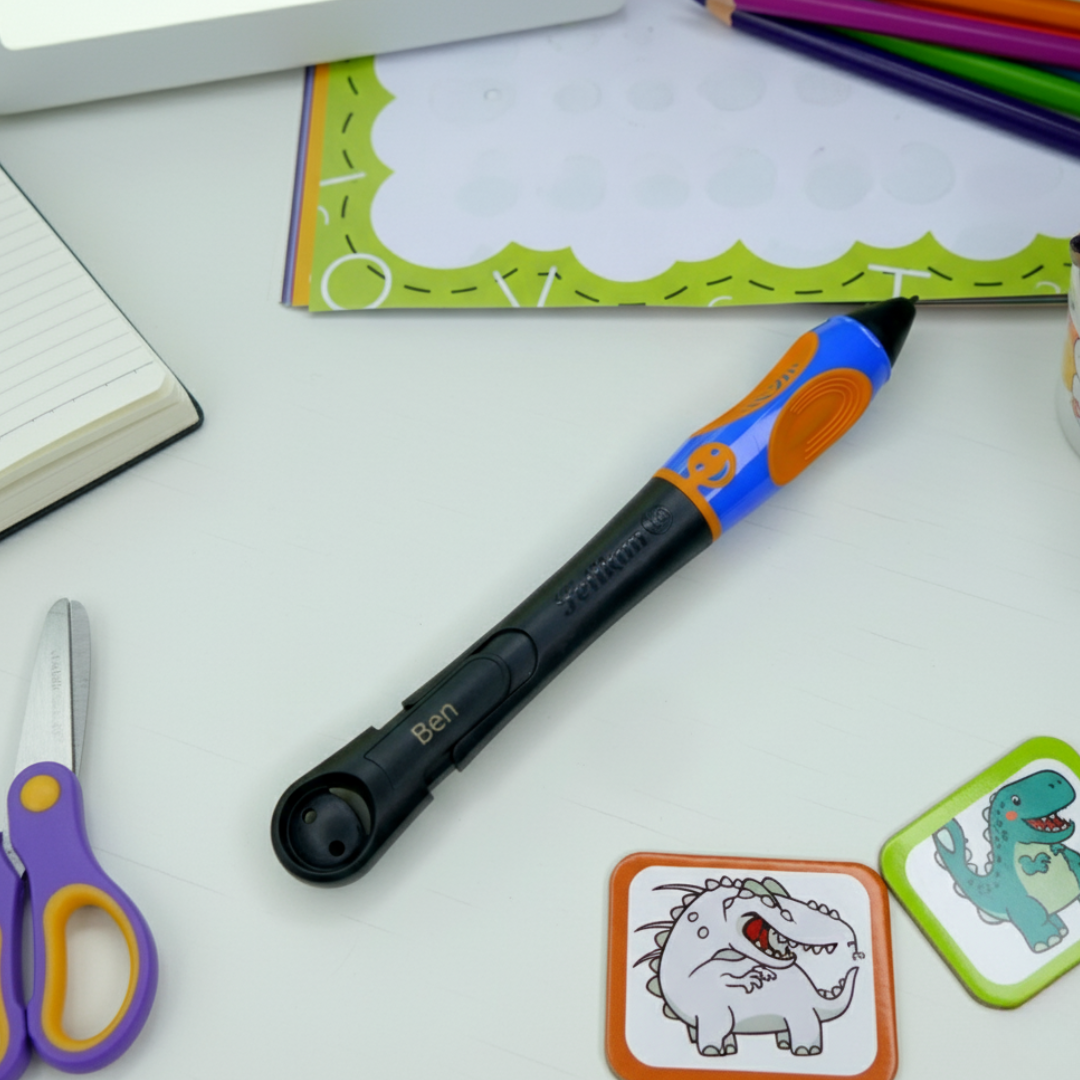 Bleistift griffix® B2NBK Neon Black mit Laser-Gravur