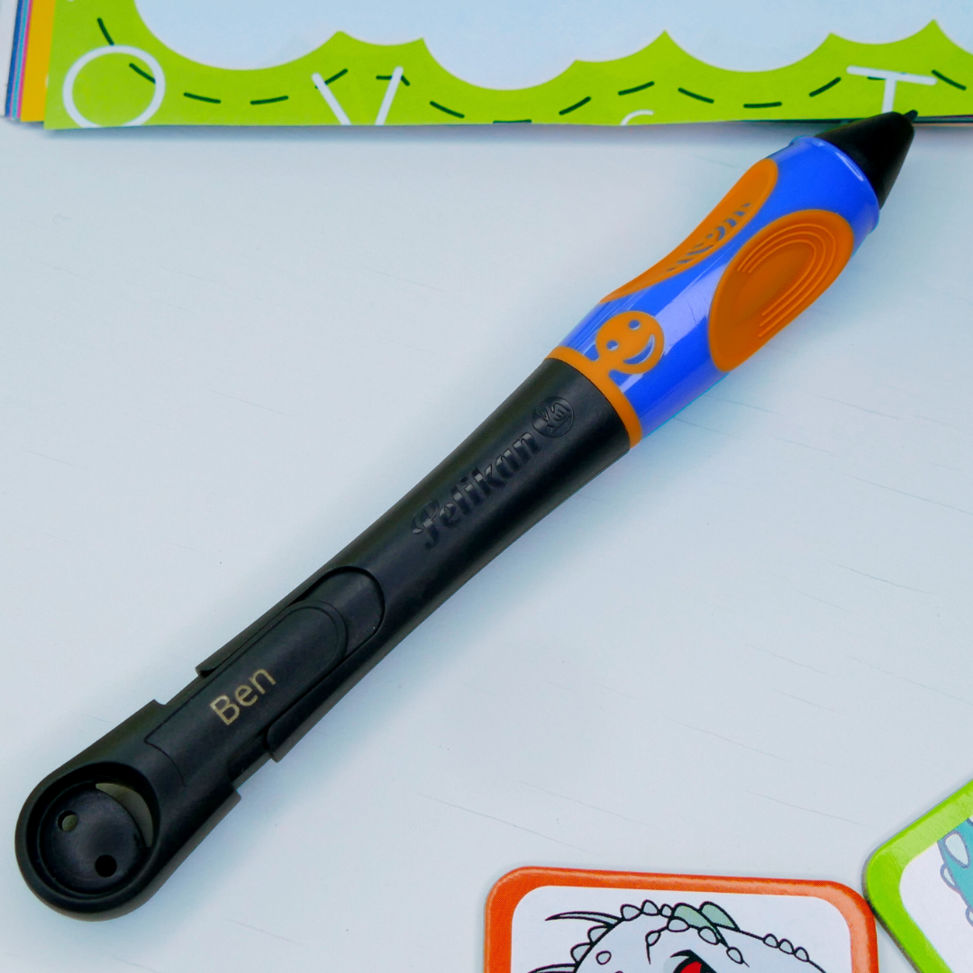 Bleistift griffix® B2NBK Neon Black mit Laser-Gravur