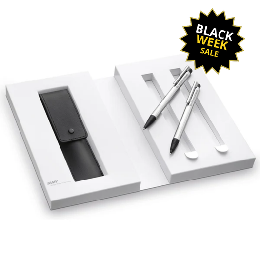 Geschenkset Kugelschreiber & Bleistift logo matt 205/105 inkl. Laser-Gravur